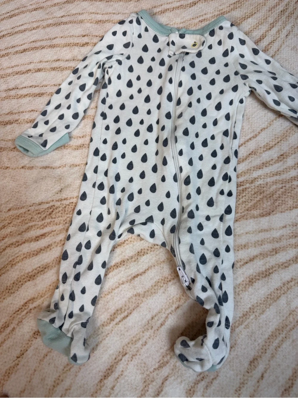 Assorted 0–3 Months Soft Long-Sleeve Baby Pajamas & Footies